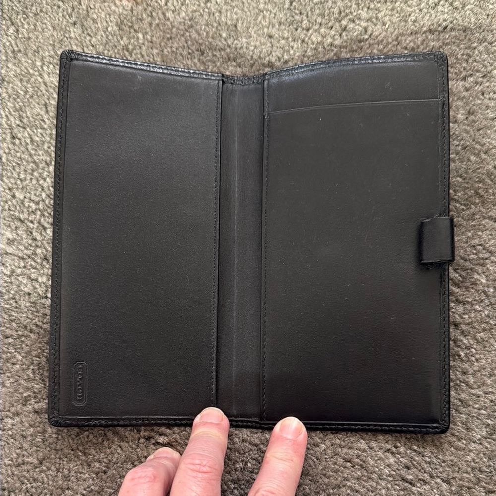 Coach Black Leather wallet - Picture 3 of 6
